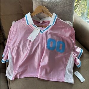 Hot & Delicious Pink and Blue women Shirt